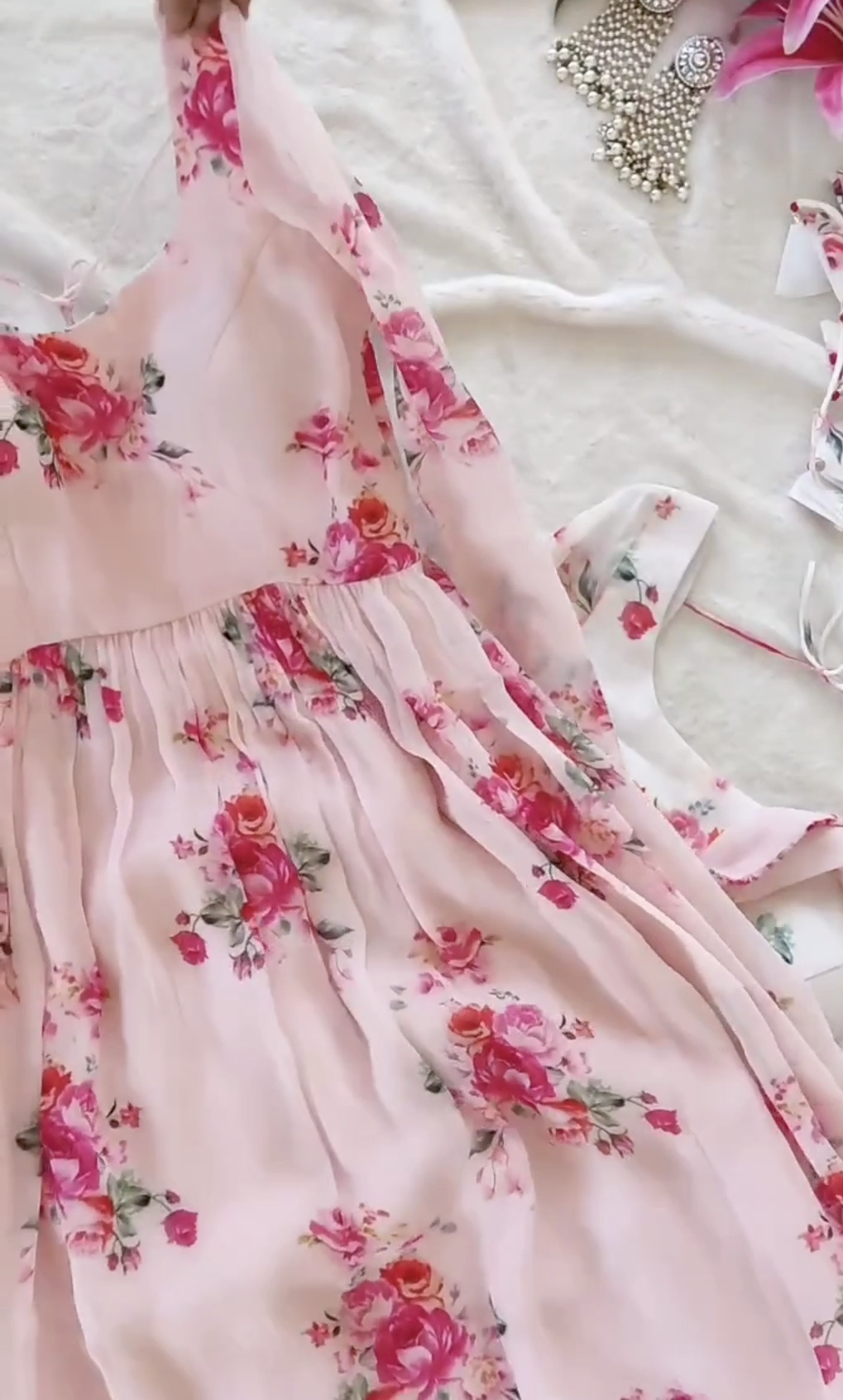 Floral 3pcs Frock pack of 2 🥰