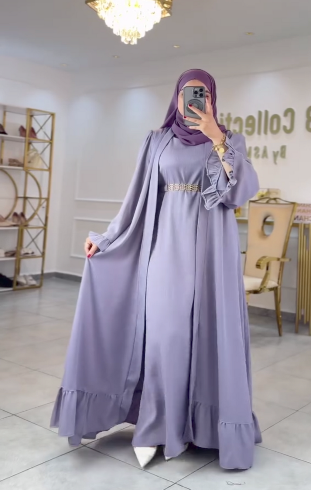 Woman abaya set 😍