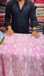 Beautiful Mull Cotton Anarkali 3PCS