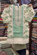 Elegant Embroidered Cotton 3PC Suit