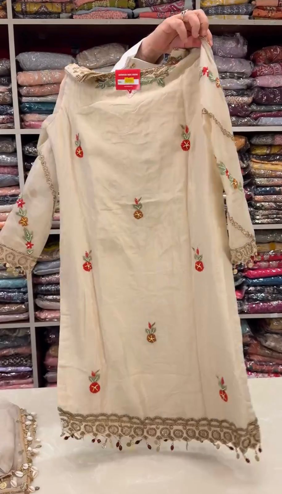 EID Luxury Embroidered 3PCS Dress