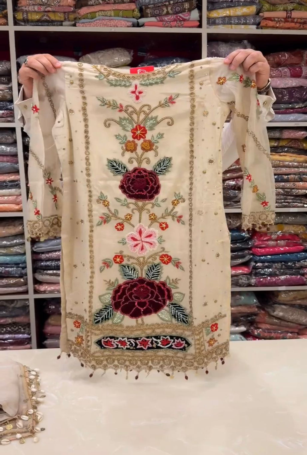 EID Luxury Embroidered 3PCS Dress