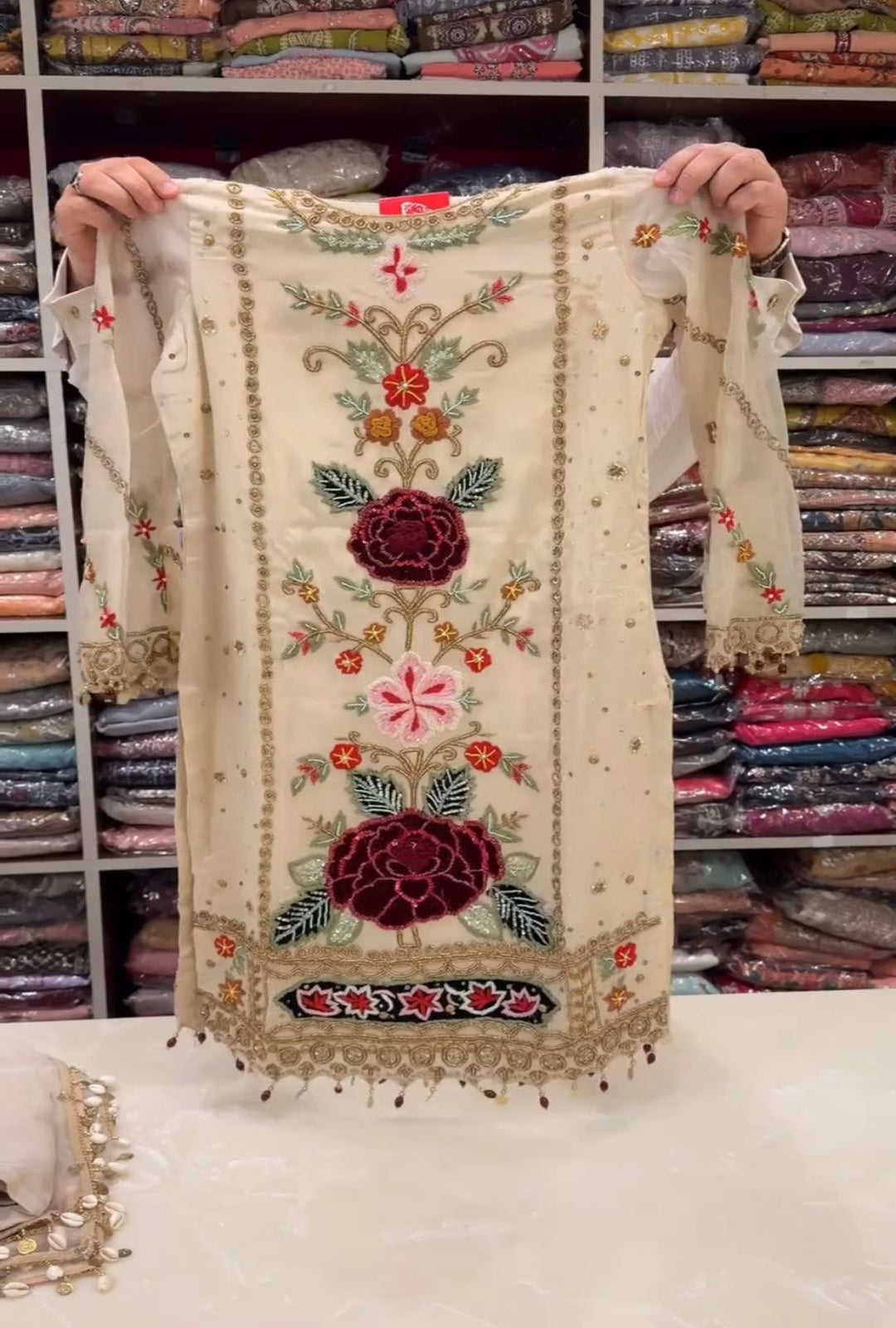 EID Luxury Embroidered 3PCS Dress