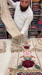 EID Luxury Embroidered 3PCS Dress