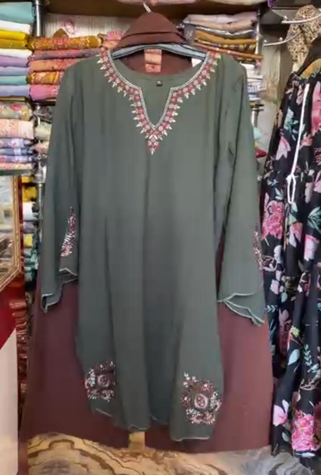 Premium 3PCS Embroidered Suit Set