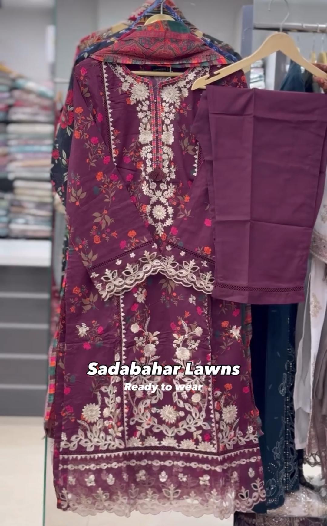 Lawn Suit – Embroidery Collection
