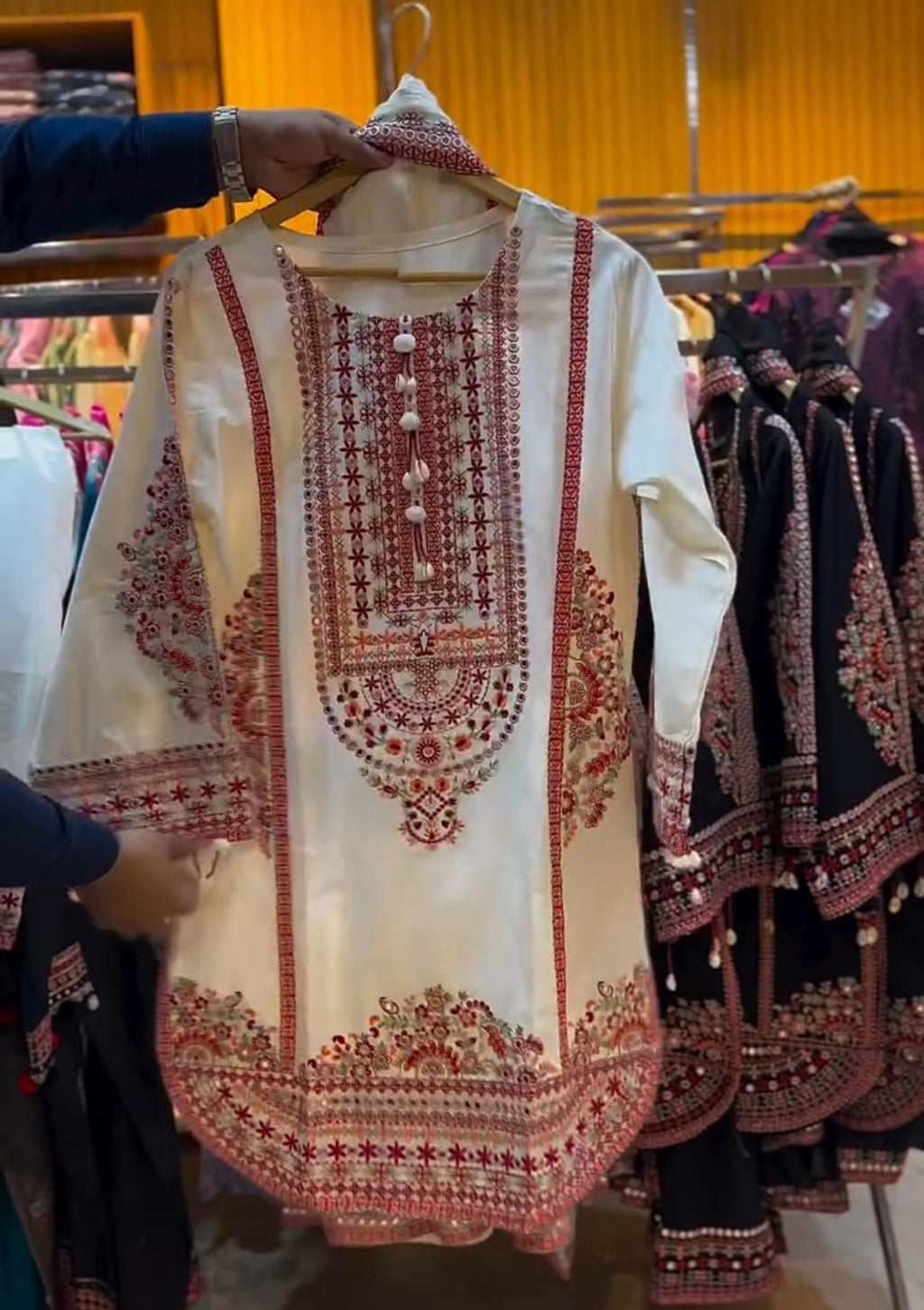 Premium Embroidered 3 Piece Suit Collection