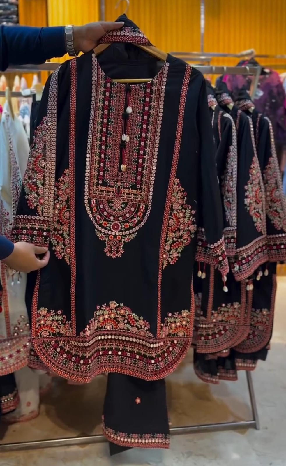 Premium Embroidered 3 Piece Suit Collection