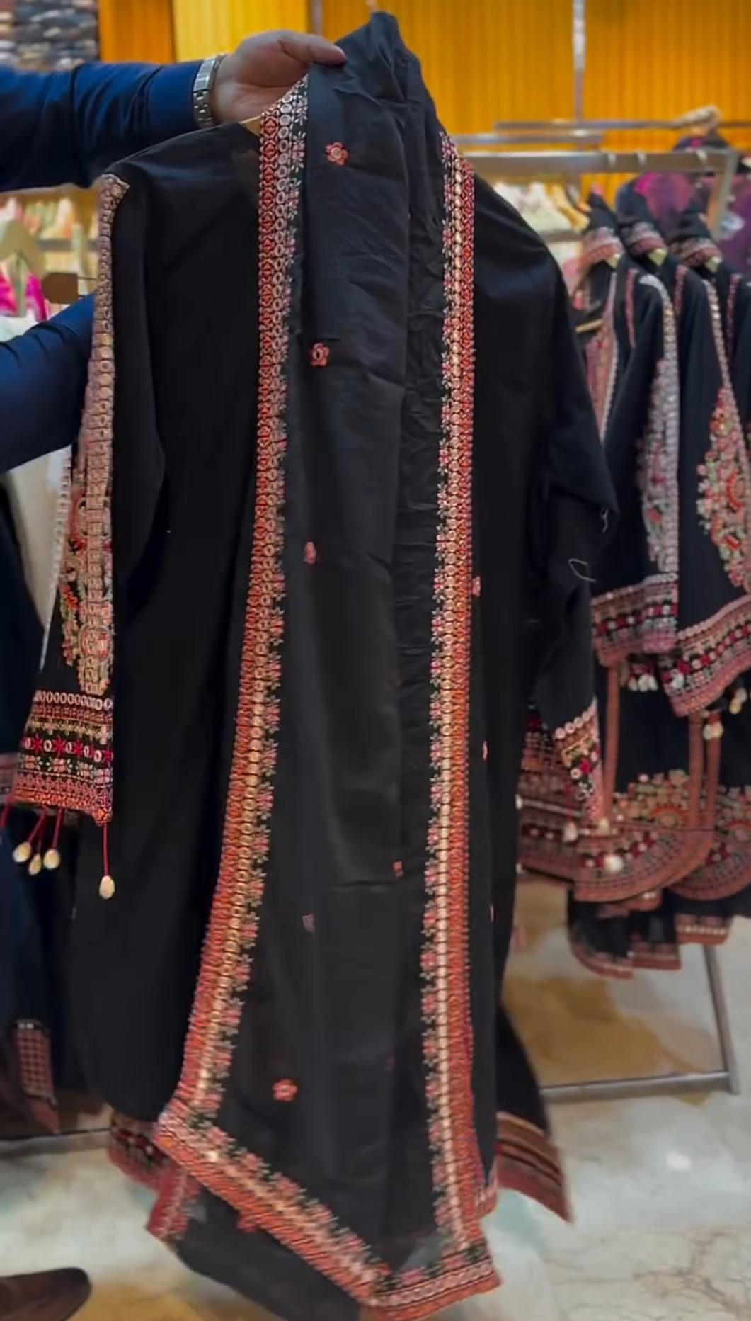 Premium Embroidered 3 Piece Suit Collection