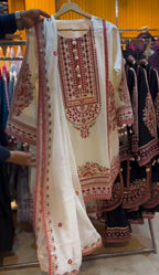 Premium Embroidered 3 Piece Suit Collection