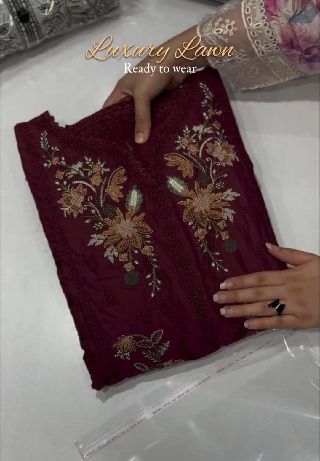 Luxury Lawn – Ready To Wear Collection ✨