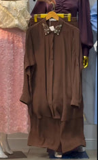 Summer Trendy 2-Piece Shirt &amp; Plazo Set