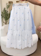 Summer Trendy 2-Piece Shirt & Skirt Set