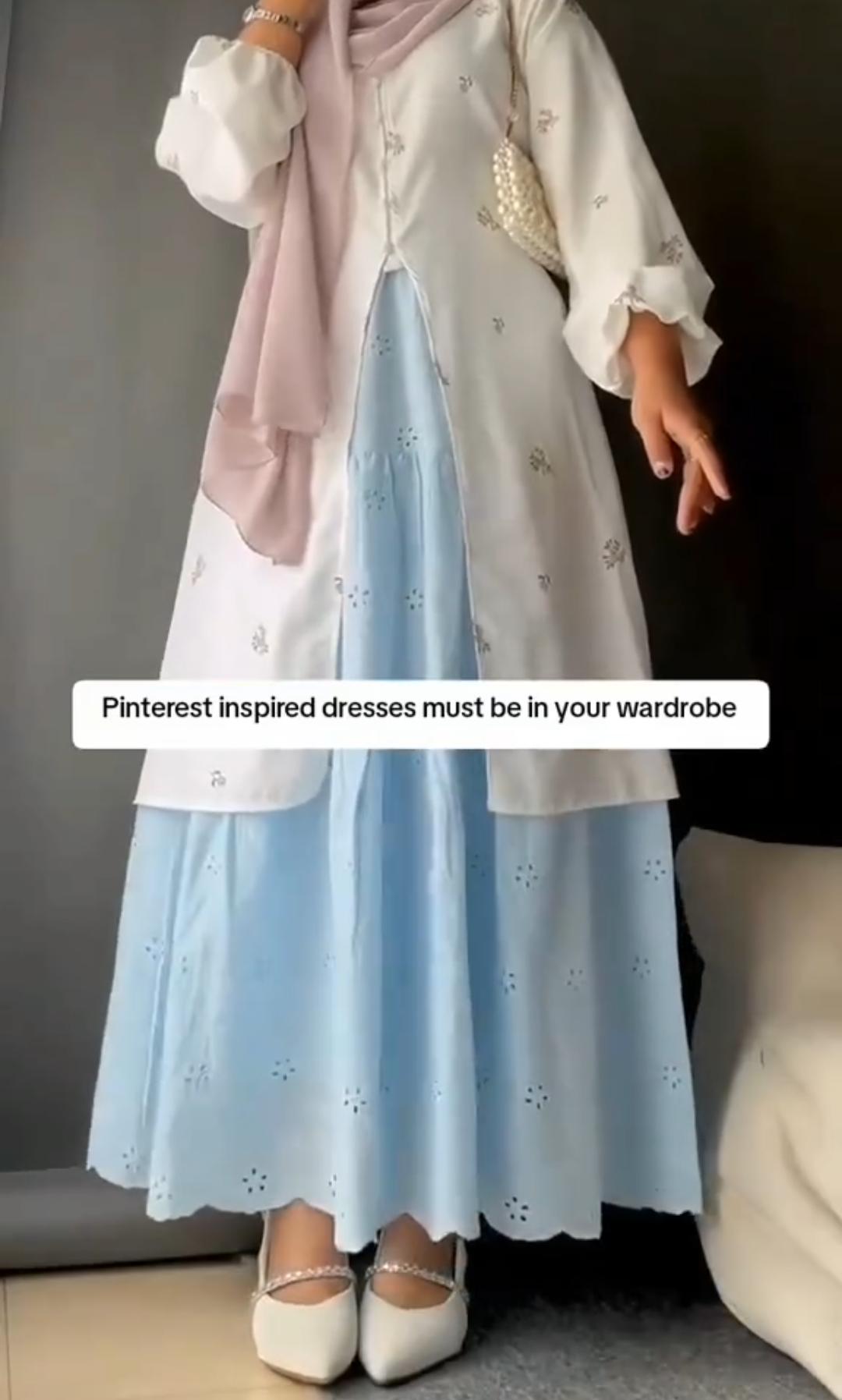 Pack of 2 Pinterest-Inspired Modest Dress Set