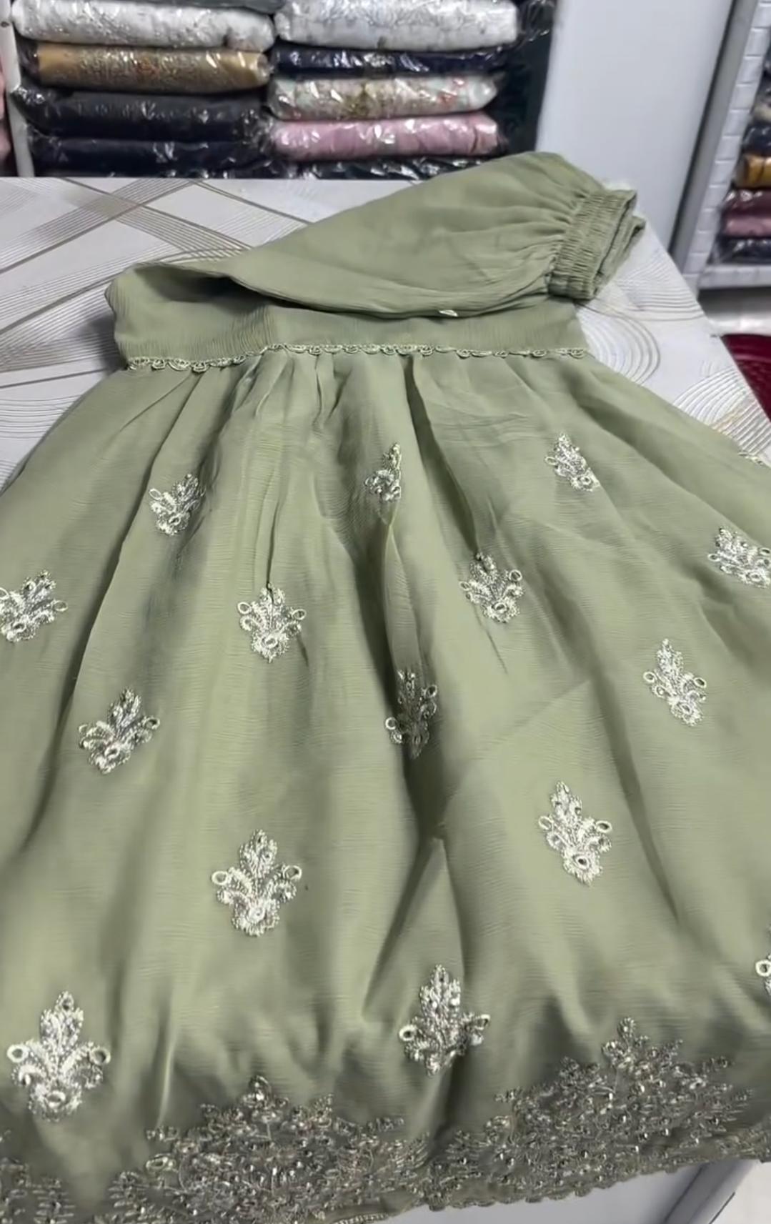 Embroidered Garara 3 Piece Suit