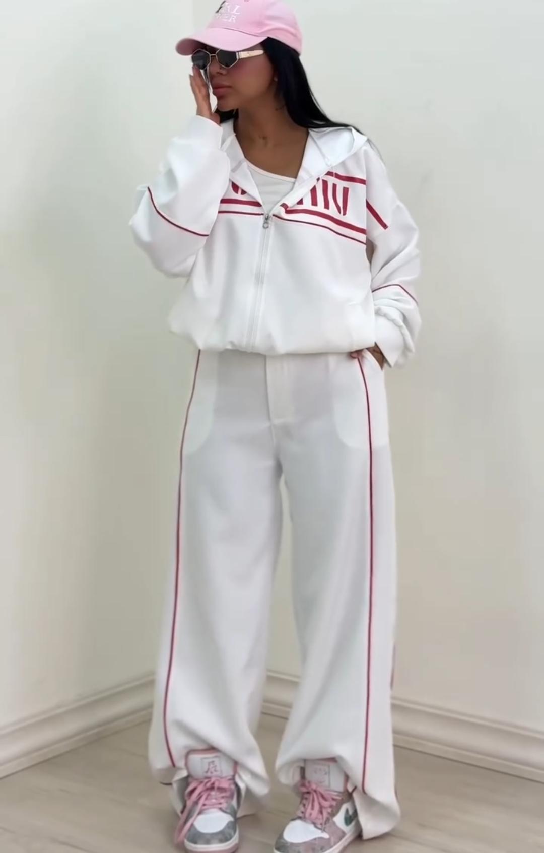 Women Summer 3-Piece Tracksuit Set