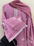 Women 3-Piece Suit Embroidery