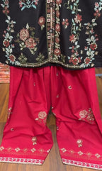 Farshi Shalwar with Embroidered Shirt