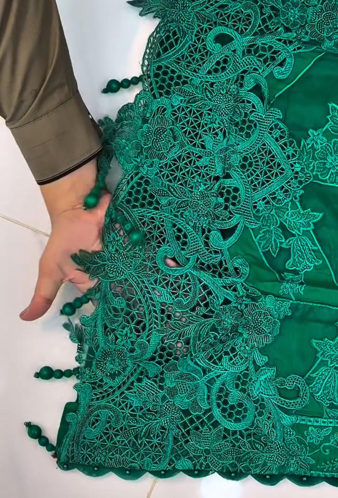 Women Luxury Embroidered 3-Piece Suit