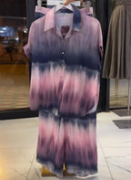Women Tie-Dye Co-Ord Set – 2 Pcs