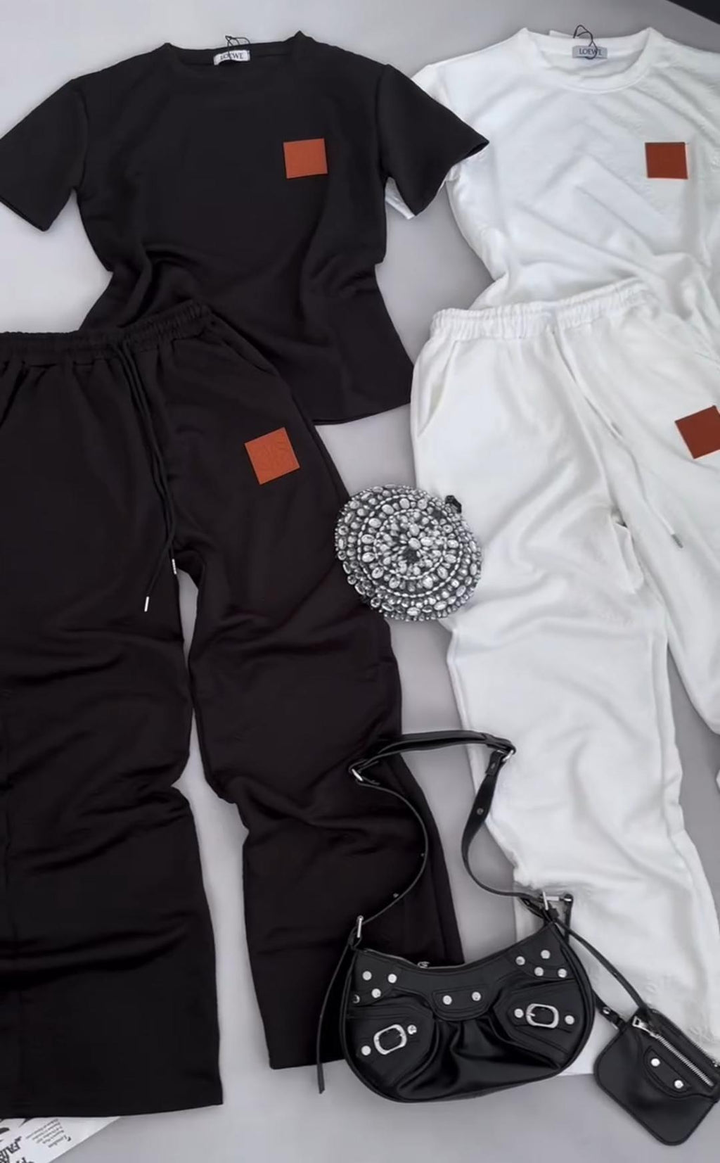Pack of 2 Women's Premium T-Shirt &amp; Plazo Co-Ord Set