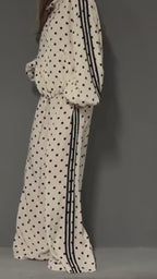 Buy1 Get1 Free Women Polka Dot Co-Ord Set