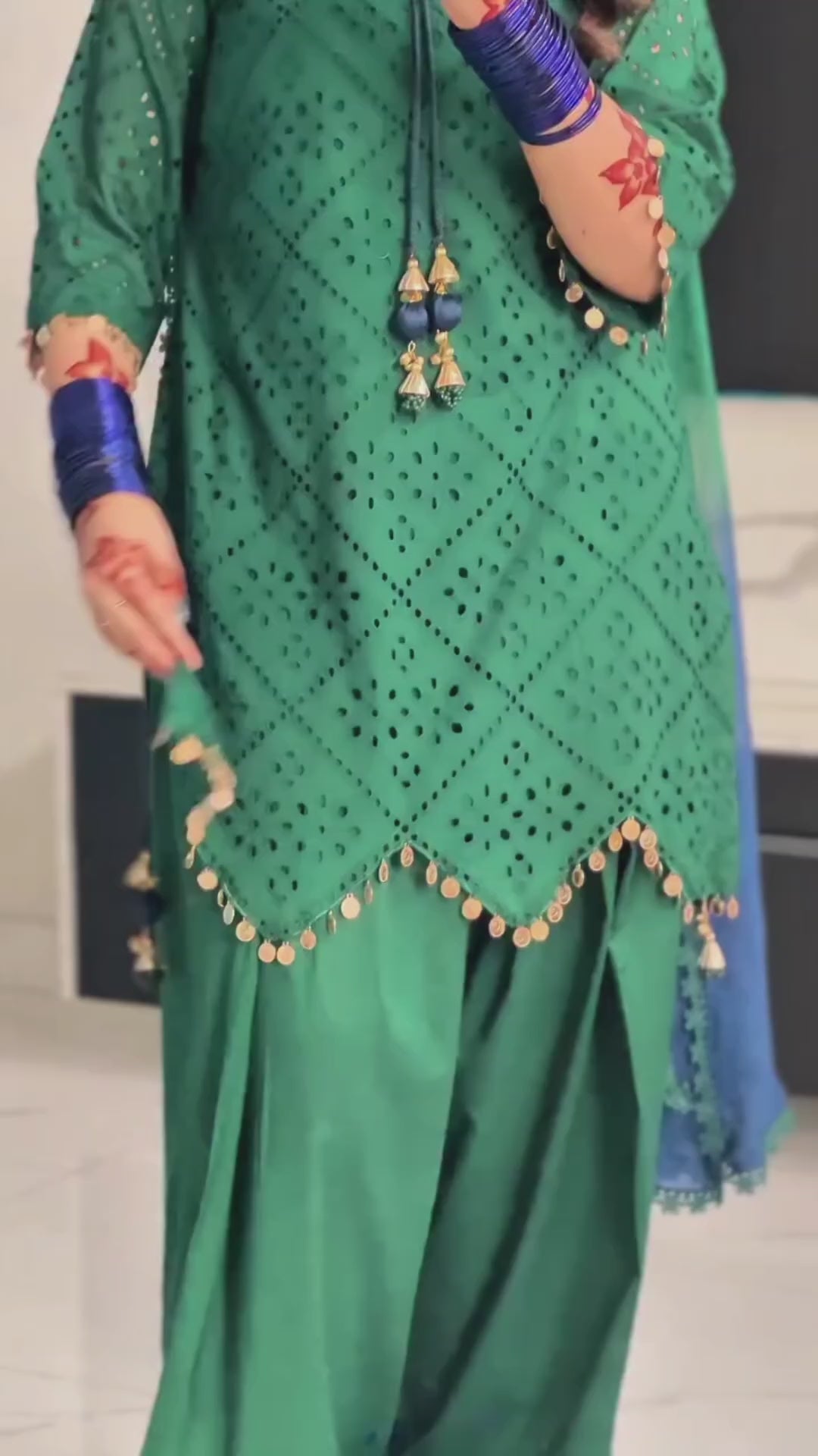 Women Chikankari 3-Piece Suit