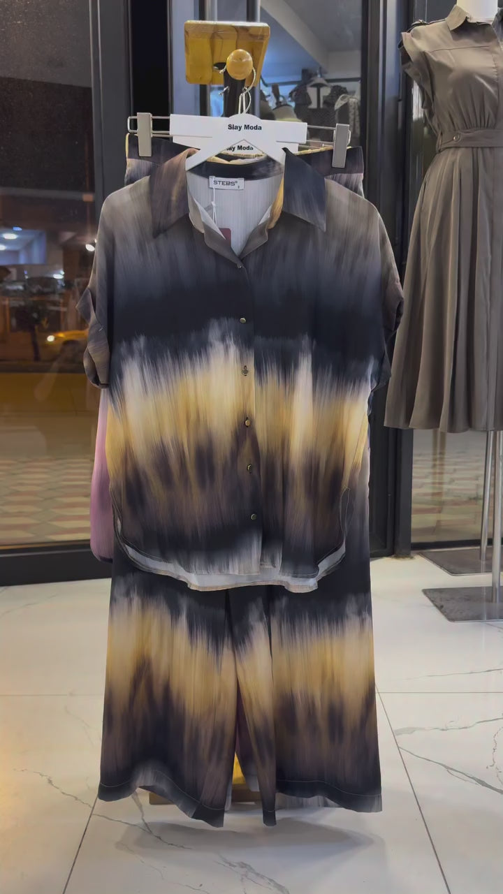 Women Tie-Dye Co-Ord Set – 2 Pcs