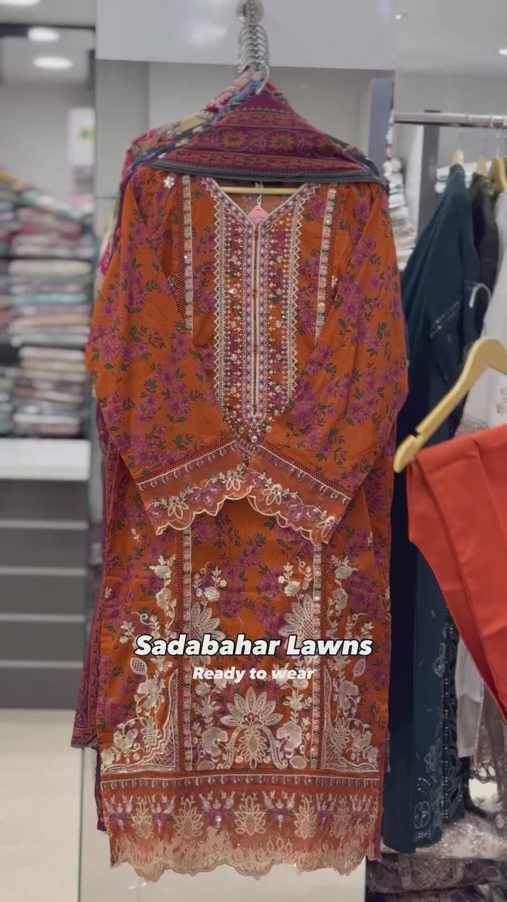 Lawn Suit – Embroidery Collection