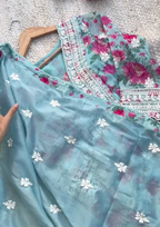 Beautiful chikankari Anarkali Dress 🔥💖